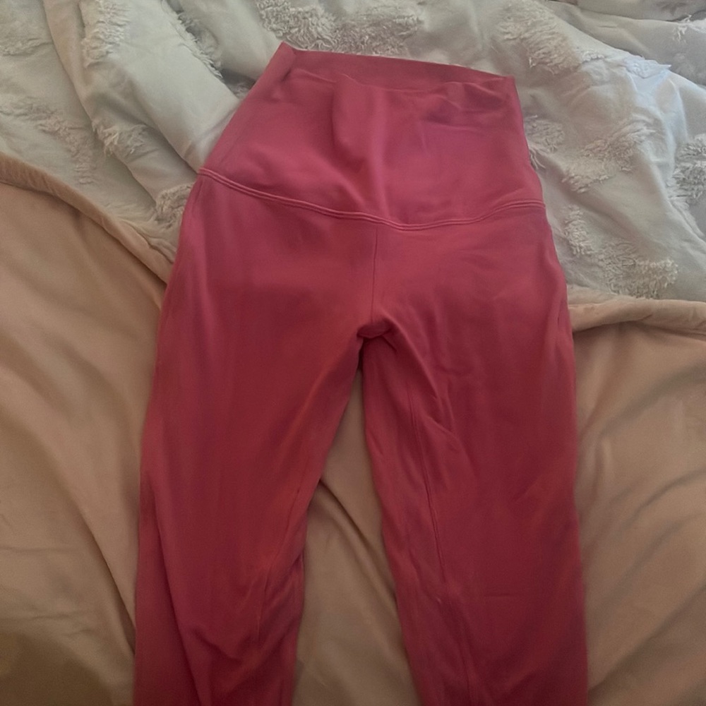 COPY - guava pink align leggings!